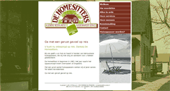 Desktop Screenshot of dehomesitters.nl