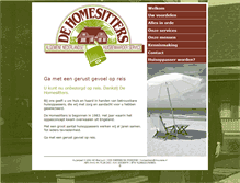 Tablet Screenshot of dehomesitters.nl
